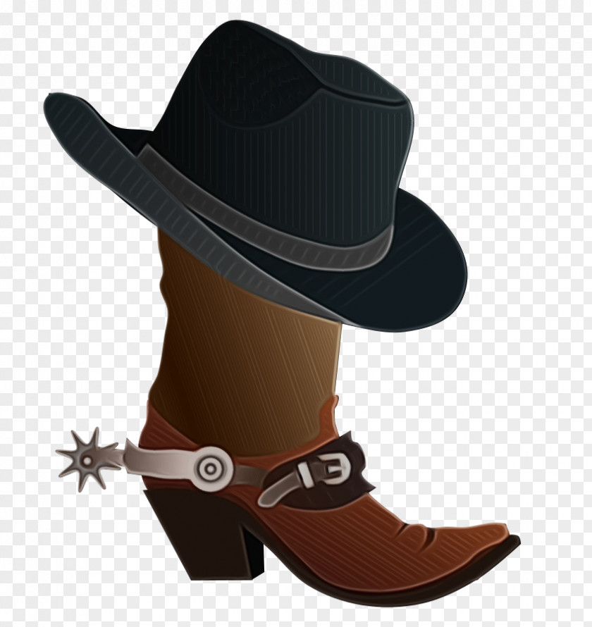 Costume Accessory Boot Cowboy Hat PNG