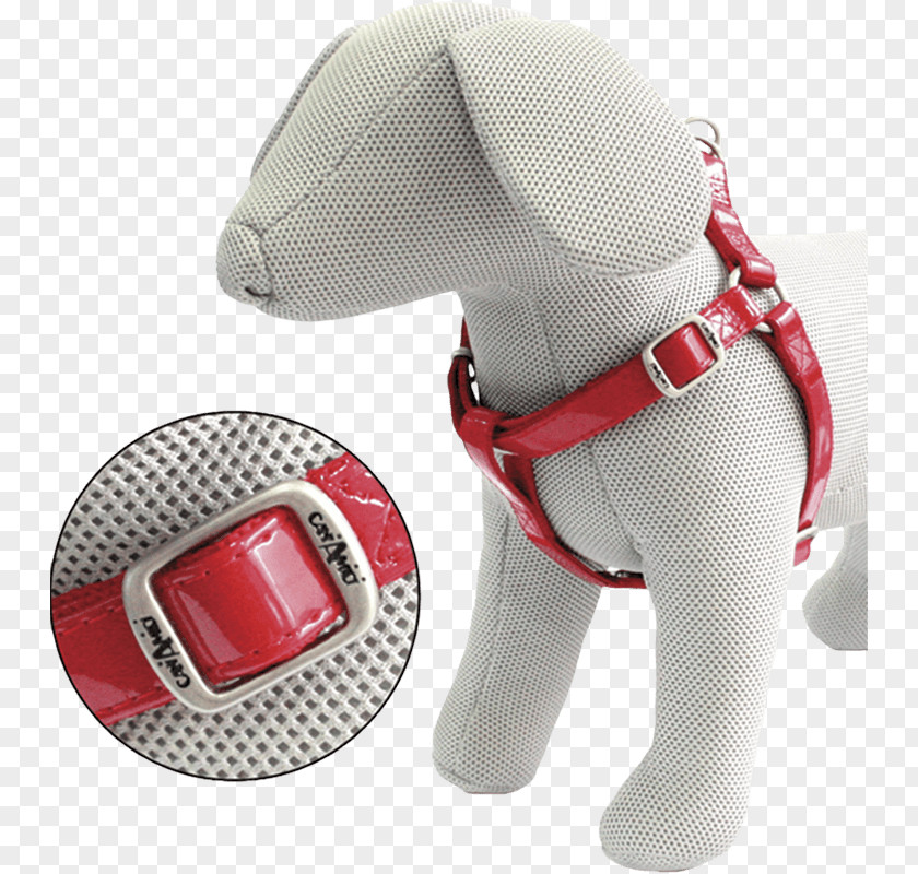 Dog Cat Leash Harnais Red PNG