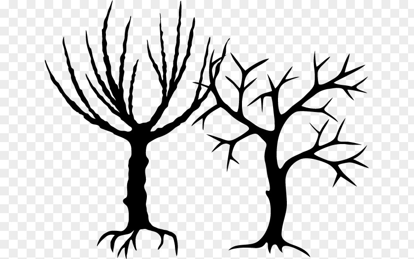 Silhouette Twig Visual Arts Line Art Clip PNG