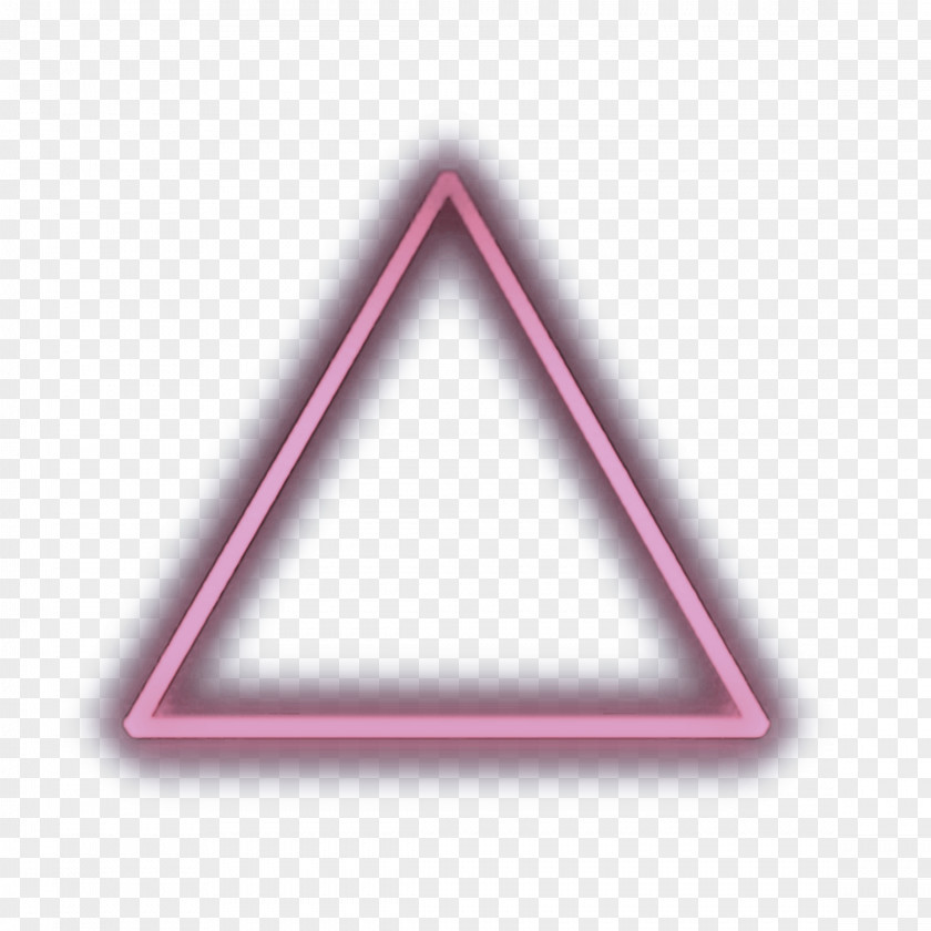 Triangle Line Font PNG