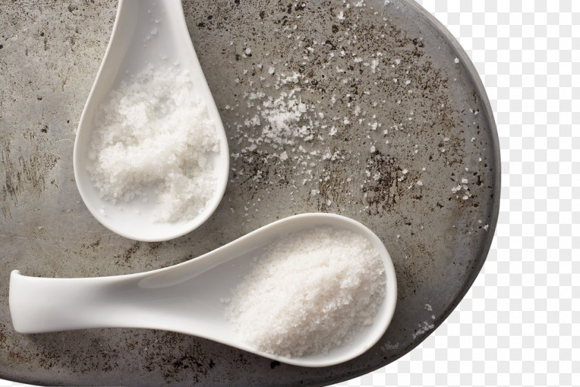 Two Tablespoons Of Salt Guxe9rande French Cuisine Spoon Fleur De Sel PNG