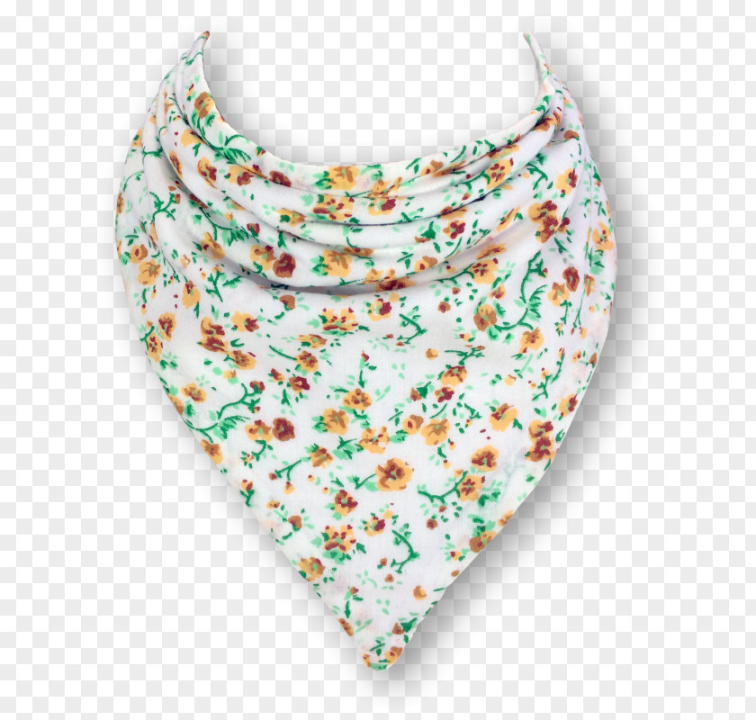 Ditsy Floral Neck Bib Kerchief Child Swimsuit PNG