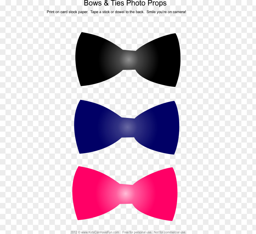 Diy Dressing Stick Bow Tie Necktie Photo Booth Clip Art Photograph PNG