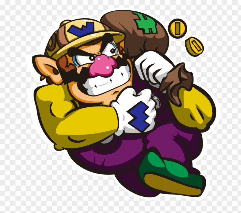 Nintendo Wario Land: Super Mario Land 3 II 2: 6 Golden Coins Shake It! PNG