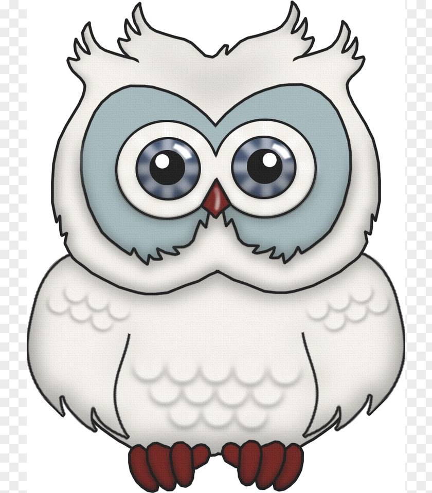 Owl Snowy Clip Art Bird Openclipart PNG