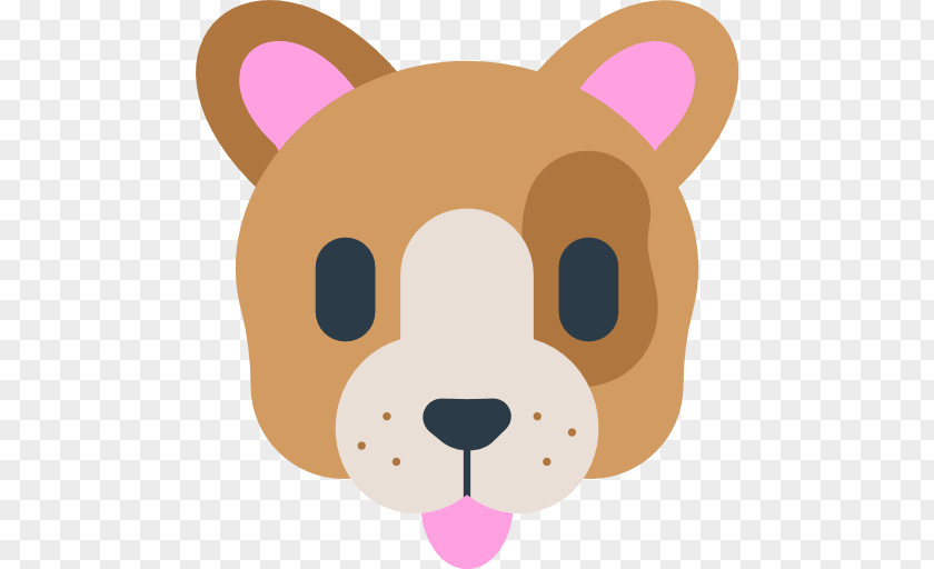 Viber Dog Puppy Emoji Bear Emoticon PNG