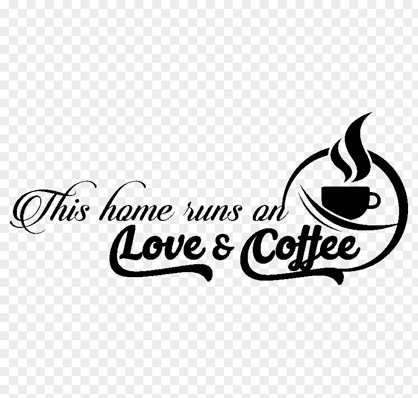 Coffee Logo Text Font PNG