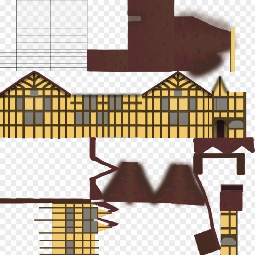 Line Architecture Facade Pattern PNG