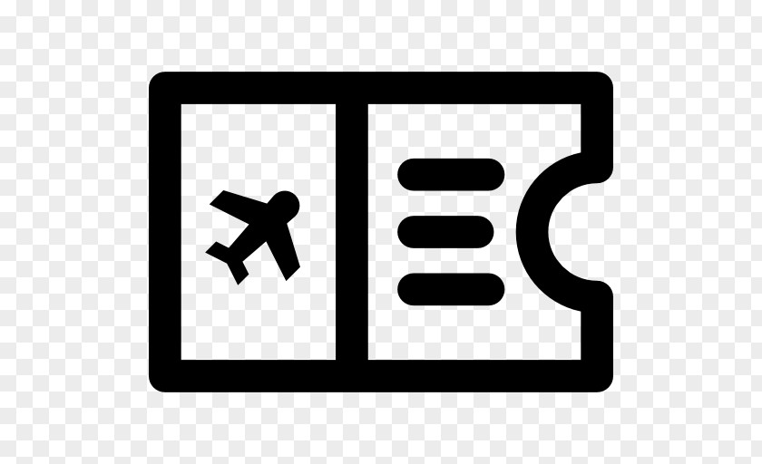 Airplane Airline Ticket PNG