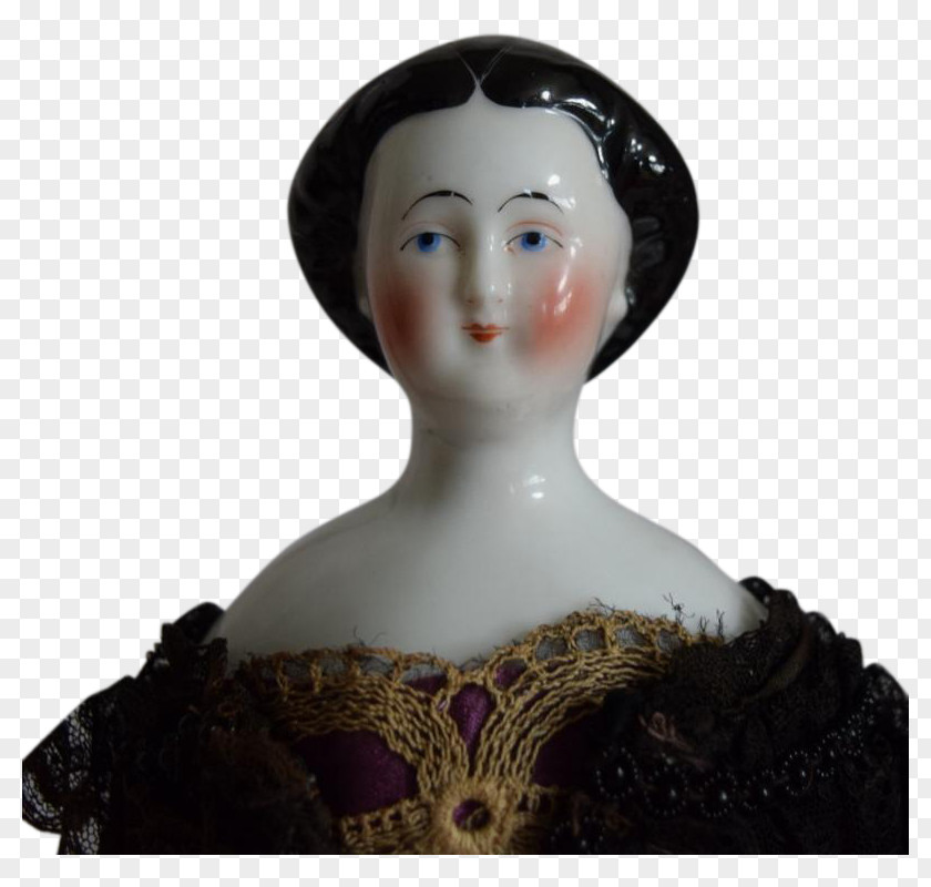 Doll Porcelain Antique Ceramic Glaze Ruby Lane PNG