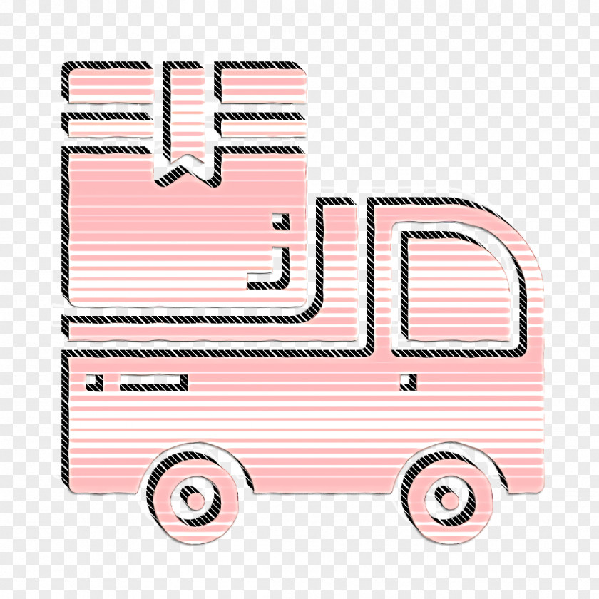 Logistic Icon Delivery Van PNG