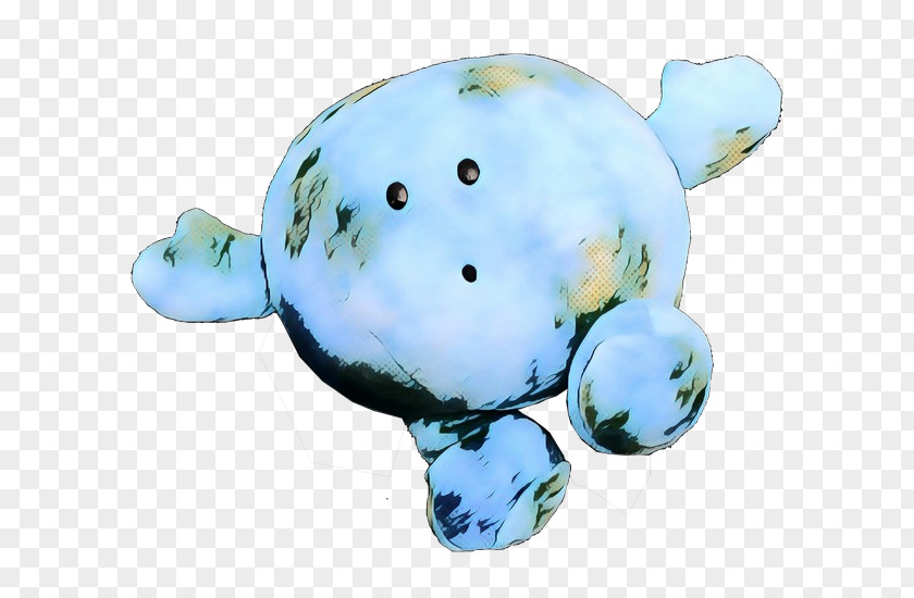 Plush Ceramic Sea Turtle Background PNG