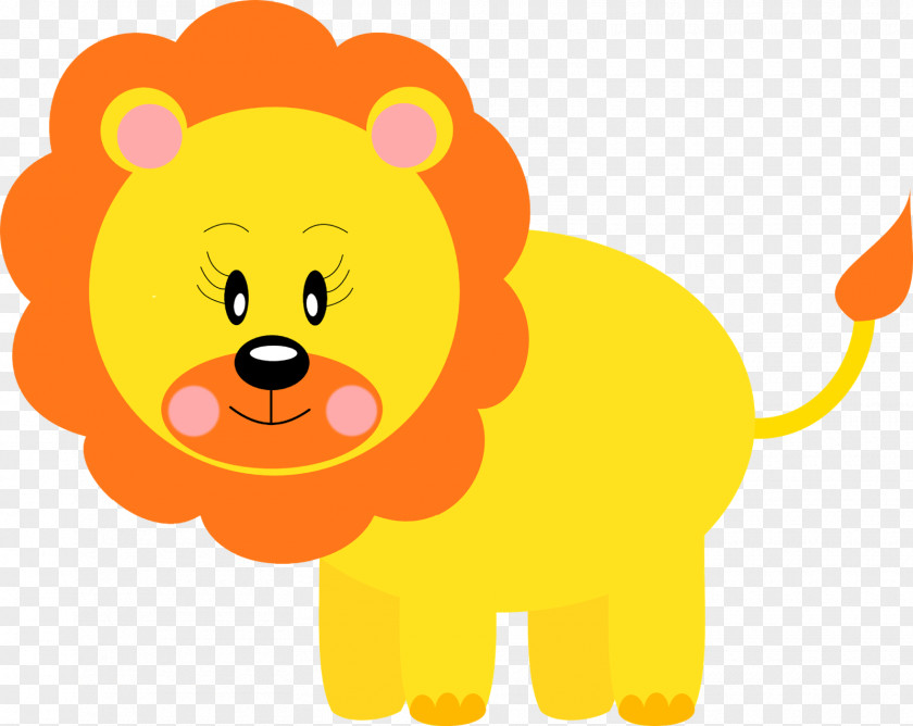 Safari Circus Lion Clown Party PNG