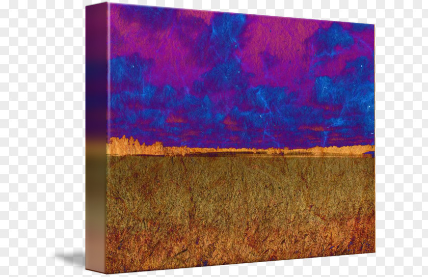 Wheat Fealds Wood Stain Violet Purple Modern Art PNG
