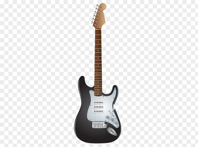Black Guitar Fender Stratocaster Gibson Les Paul The STRAT Musical Instruments Corporation PNG