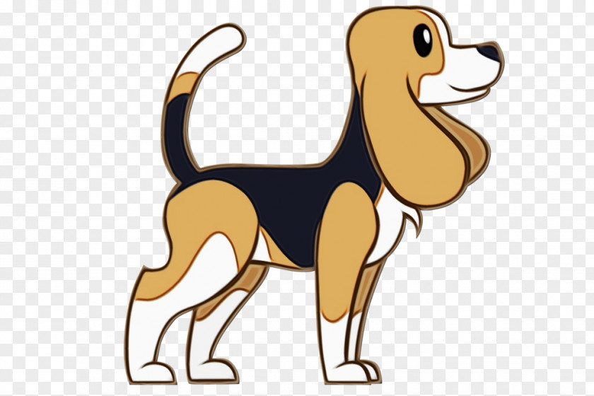 Dog Cartoon English Foxhound Beagle Tail PNG