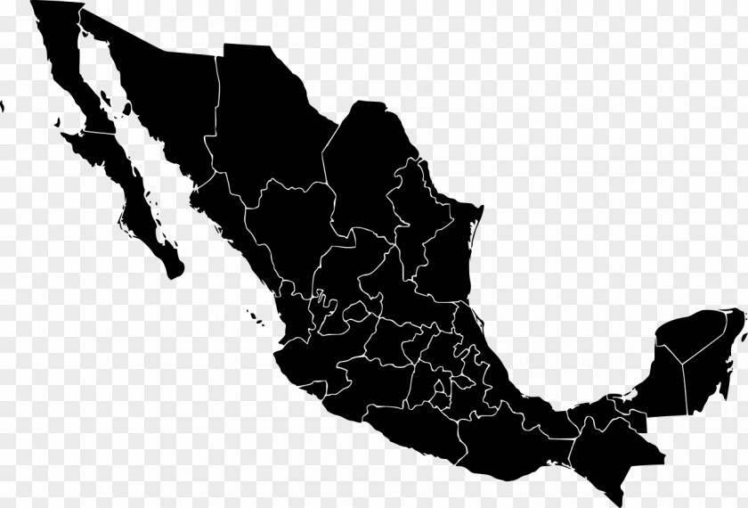Globe Mexico Blank Map PNG