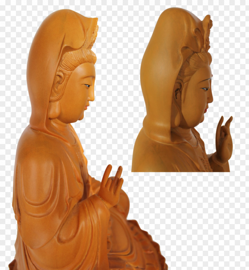 Grecobuddhist Art Statue Figurine Carving PNG