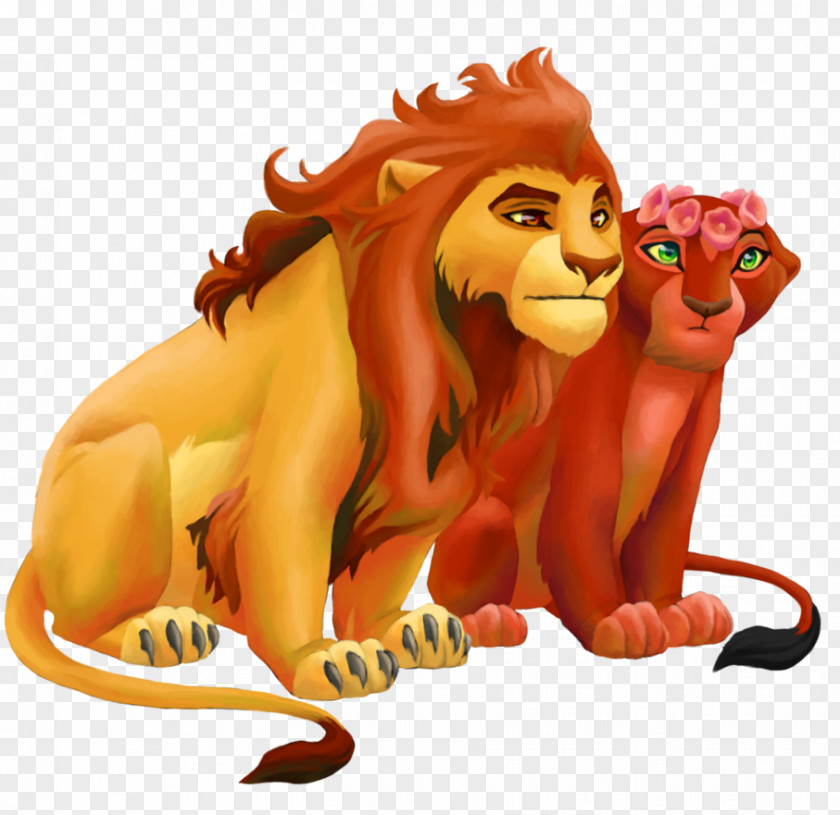Lion Big Cat Illustration Puma PNG