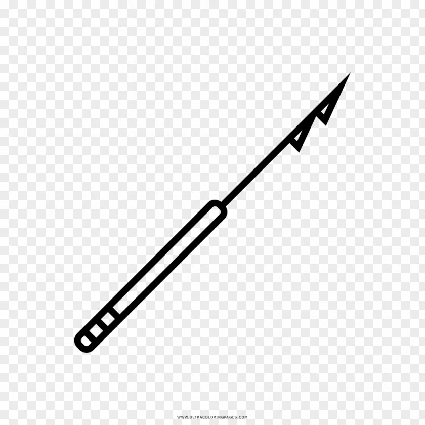 Spear Harpoon Drawing PNG
