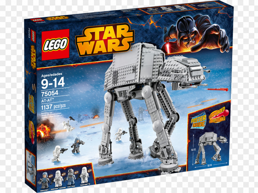 Toy Snowtrooper Lego Star Wars LEGO 75054 AT-AT All Terrain Armored Transport PNG