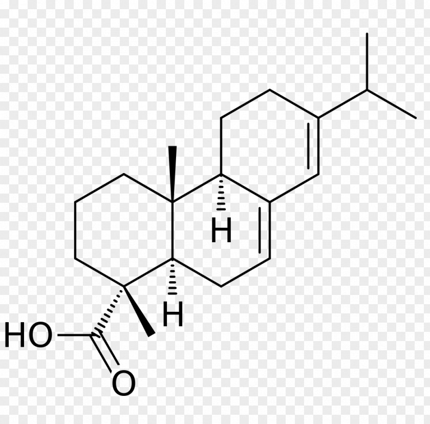 Abietic Acid Resin Rosin PNG