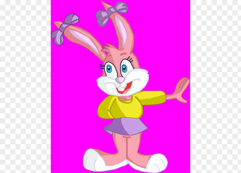 Babs Bunny Easter Clip Art Illustration Finger PNG