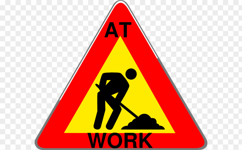 Construction Signs Architectural Engineering Roadworks Clip Art PNG