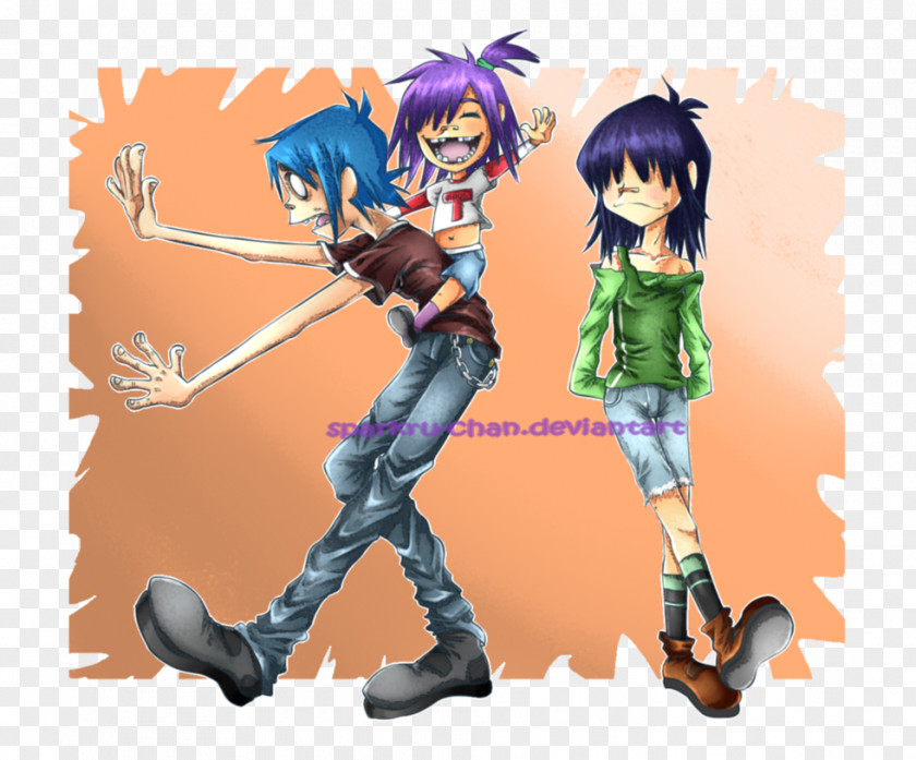 Murdoc Is God 2-D Gorillaz Noodle Niccals Daughter PNG