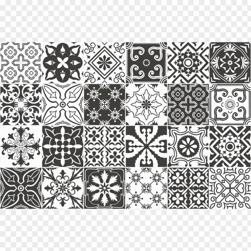 Azulejo Ceramic Tile Carrelage Pattern PNG