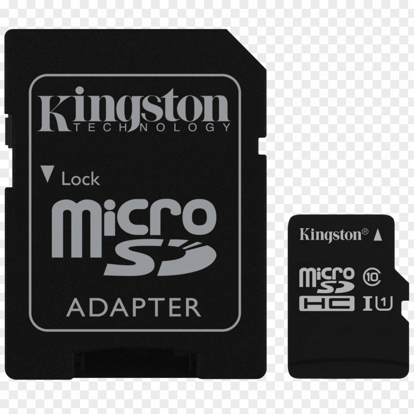 Computer Secure Digital MicroSD Kingston Technology Data Storage Flash Memory Cards PNG