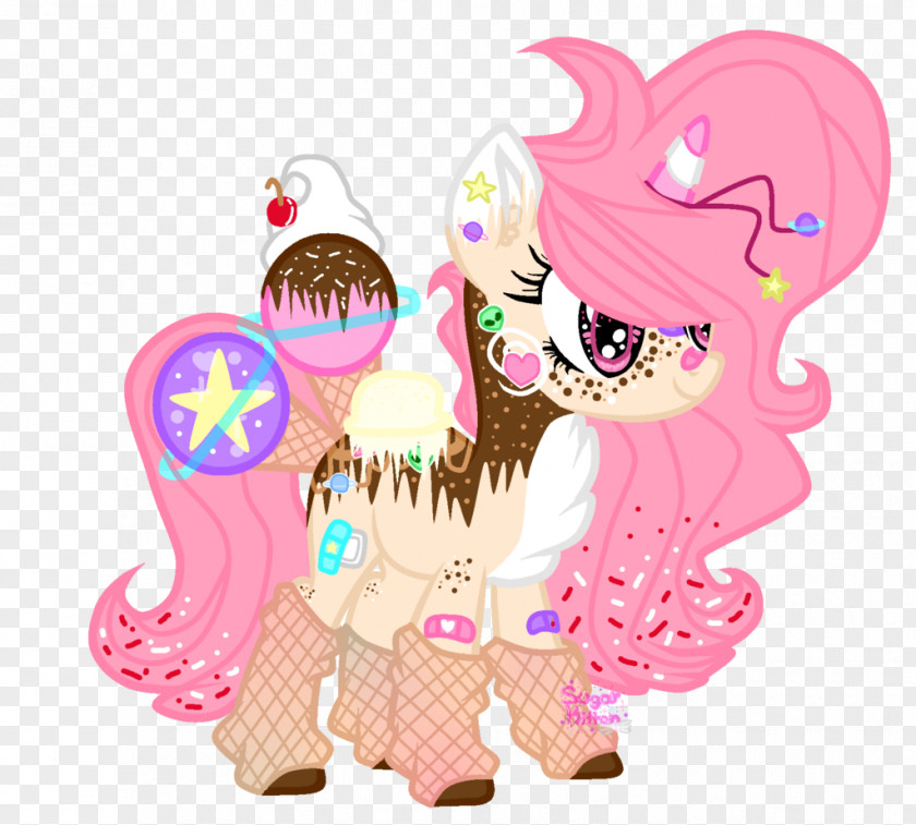 Ice Scream Horse Clip Art PNG