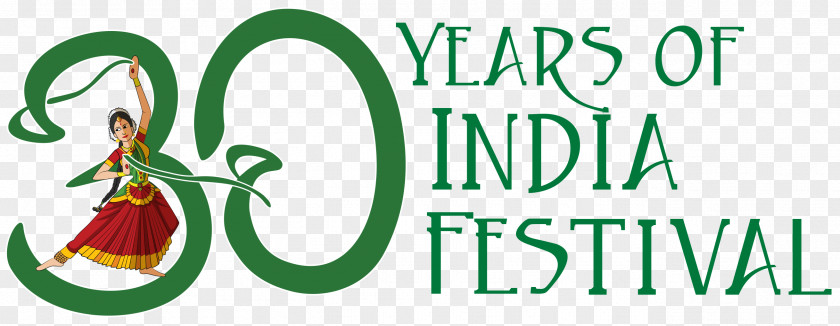India Festival Logo Brand Line Font PNG