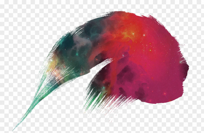 Space Galaxy Download Watercolor Painting PNG