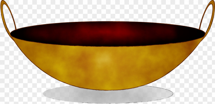 Table Glass Bowl Yellow Tableware Mixing PNG