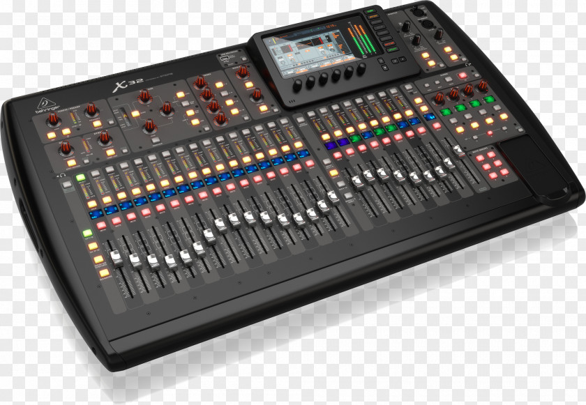 BEHRINGER X32 COMPACT Audio Mixers Digital Mixing Console PNG