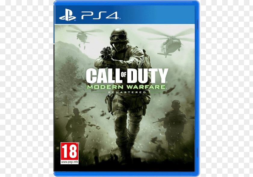 Call Of Duty: Modern Warfare Remastered Duty 4: 2 Infinite PlayStation 4 PNG