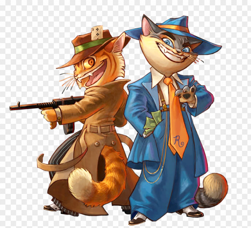 Hats Cat Painter Anthropomorphism Comics PNG