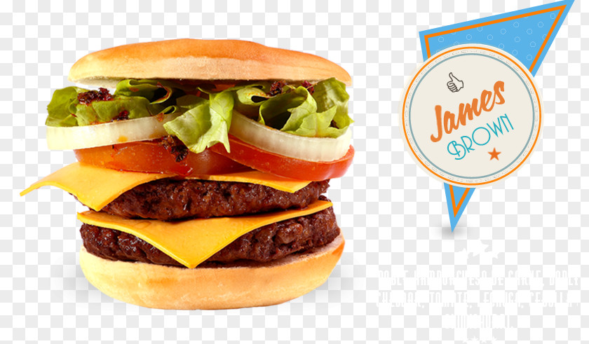 James Brown Cheeseburger Fast Food Breakfast Sandwich Whopper McDonald's Big Mac PNG