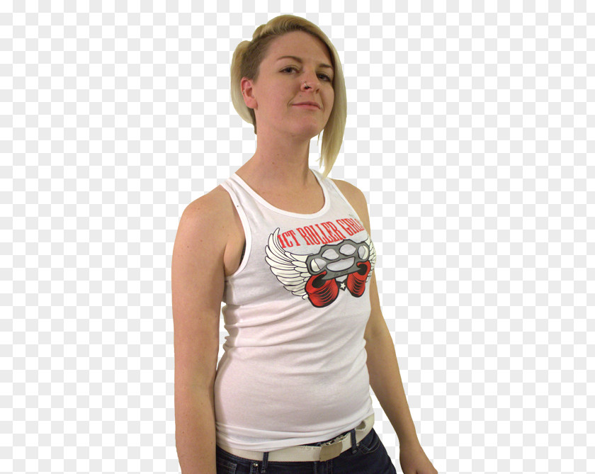 Roller Derby T-shirt Sleeveless Shirt Undershirt Shoulder PNG