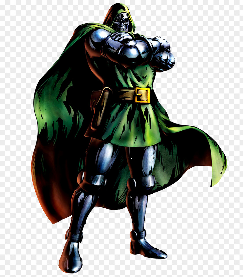 Three-dimensional Villain Doctor Doom YouTube Marvel Comics Spider-Man Mister Fantastic PNG