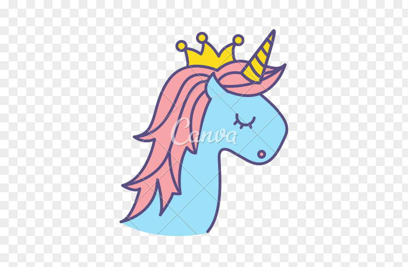 Unicorn Face Drawing Royalty-free PNG