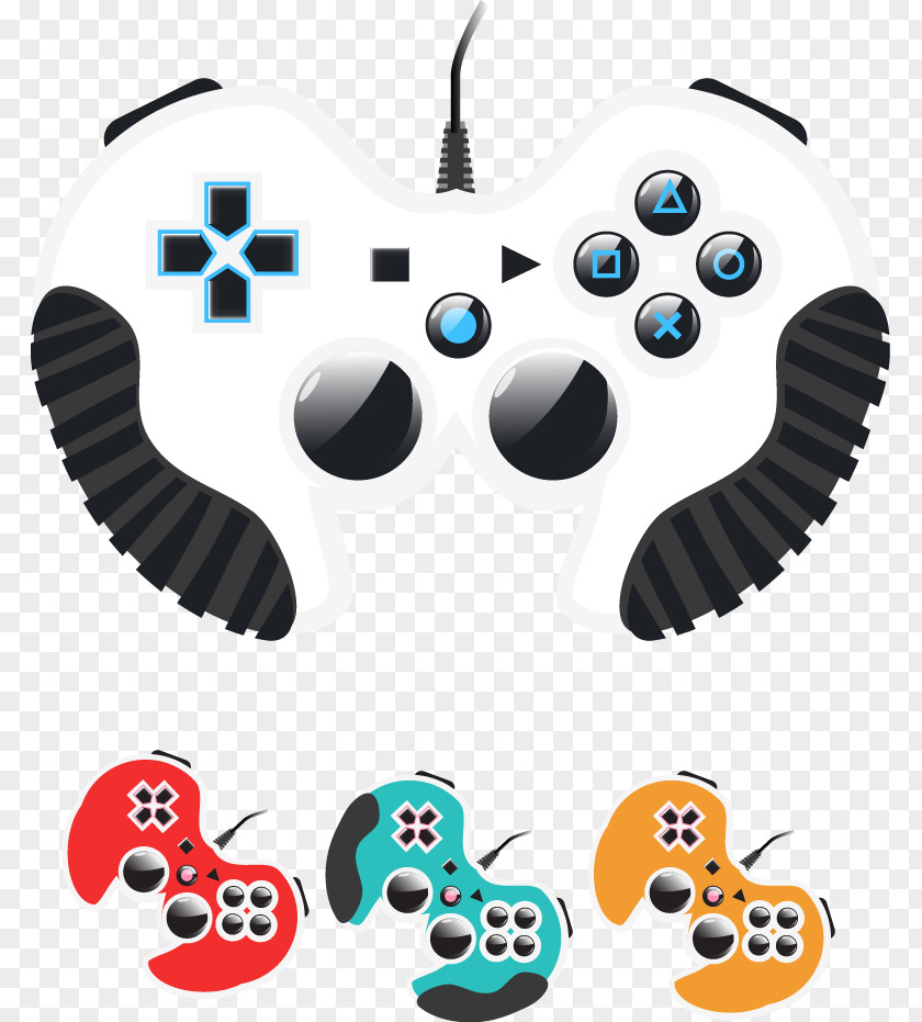 Vector Gamepad Joystick Game Controller PNG