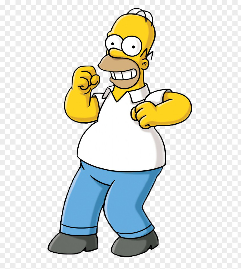 Cartoon Characters Homer Simpson Bart Maggie Marge Lisa PNG