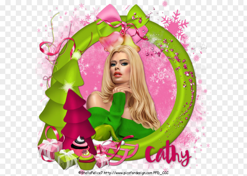 Christmas Ornament Photomontage Character PNG