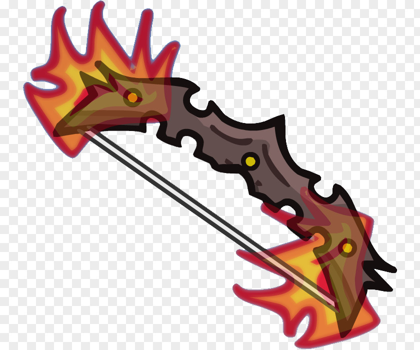Crypt Bow And Arrow Weapon Wikia Fire PNG