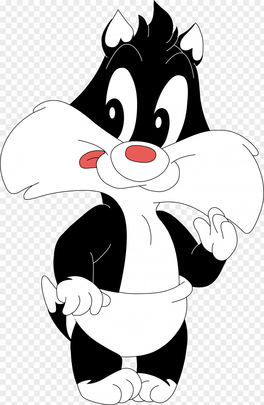 Bugs Sylvester Tweety Bunny Tasmanian Devil Daffy Duck PNG
