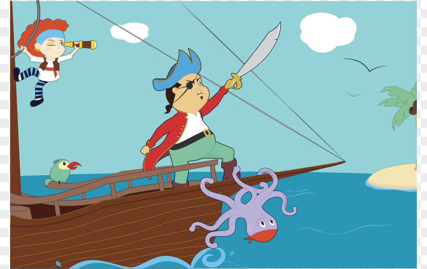 Cartoon Pirate Cliparts Piracy Clip Art PNG