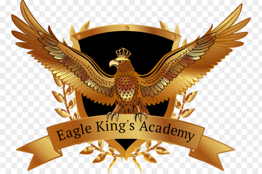 Eagle Logo Golden Clip Art PNG