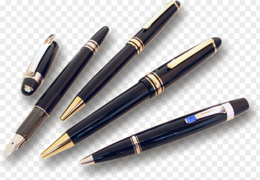 Hand With Pen Ballpoint Fountain Quill PNG